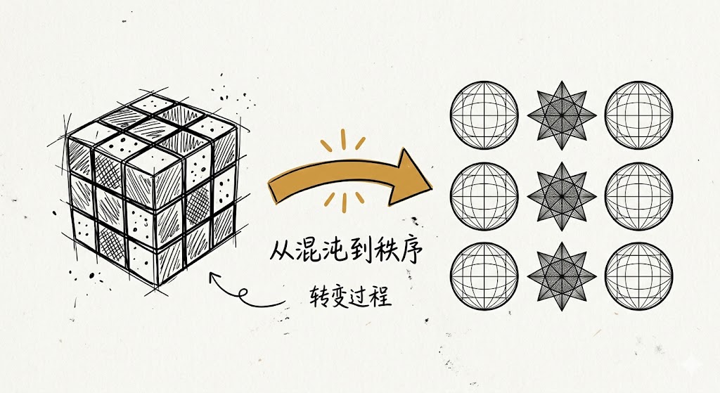 向内即向外：从拧魔方到宇宙格式化，我们在混乱中发明的终极浪漫